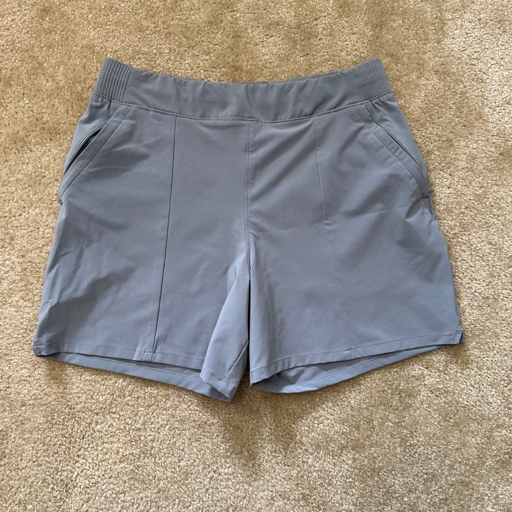 Columbia Gray High Waist Shorts for Active Comfort